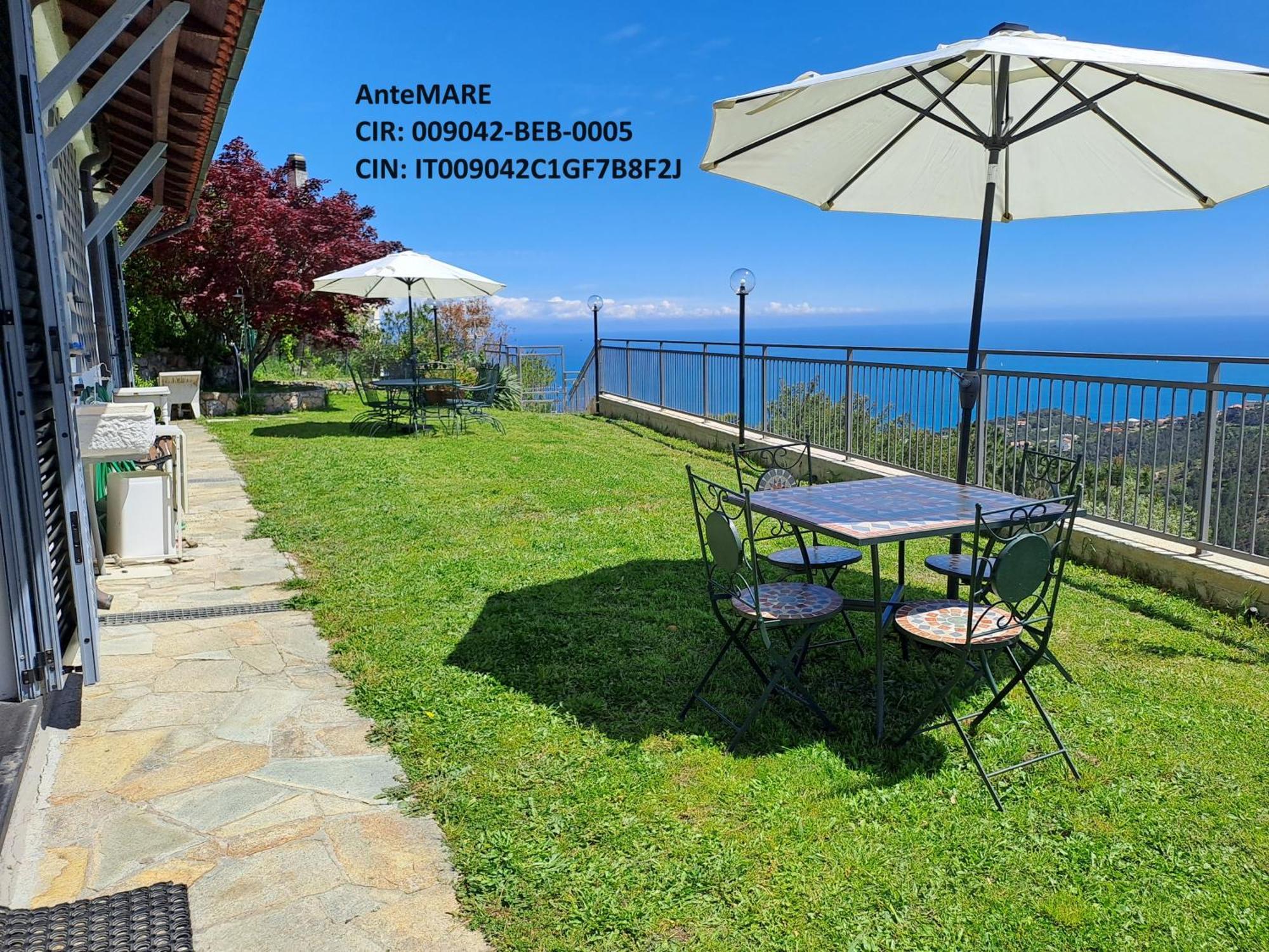 Antemare Bed & Breakfast Noli Bagian luar foto